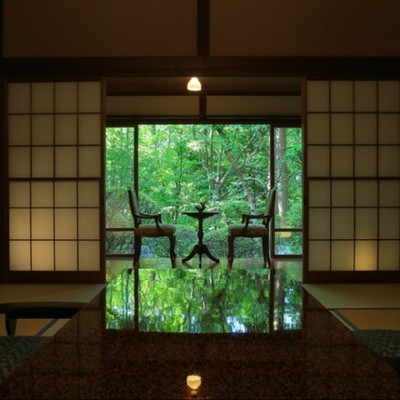 大正６年創業/別所温泉の名湯「花屋」四季折々の花が美しい*大正浪漫の宿で接客のお手伝い〈女性浴場の脱衣所の清掃があるため、女性限定募集です〉