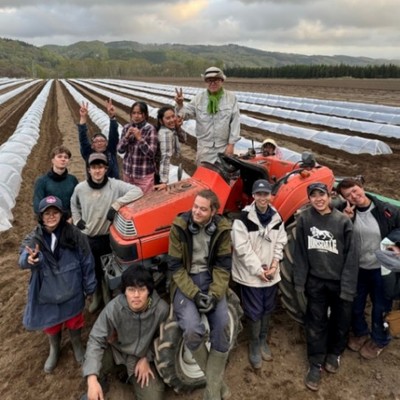 収穫の夏　北海道で自然を感じながら　おてつたび